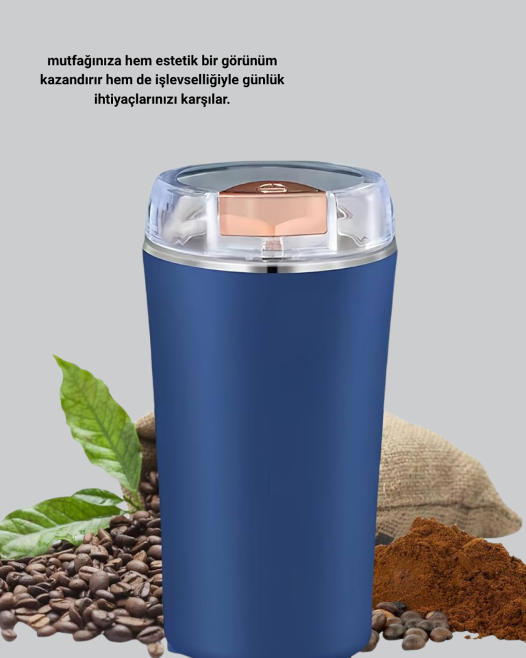 Otomatik Paslanmaz Çelik Kahve ve Baharat Öğütücü - Lisinya