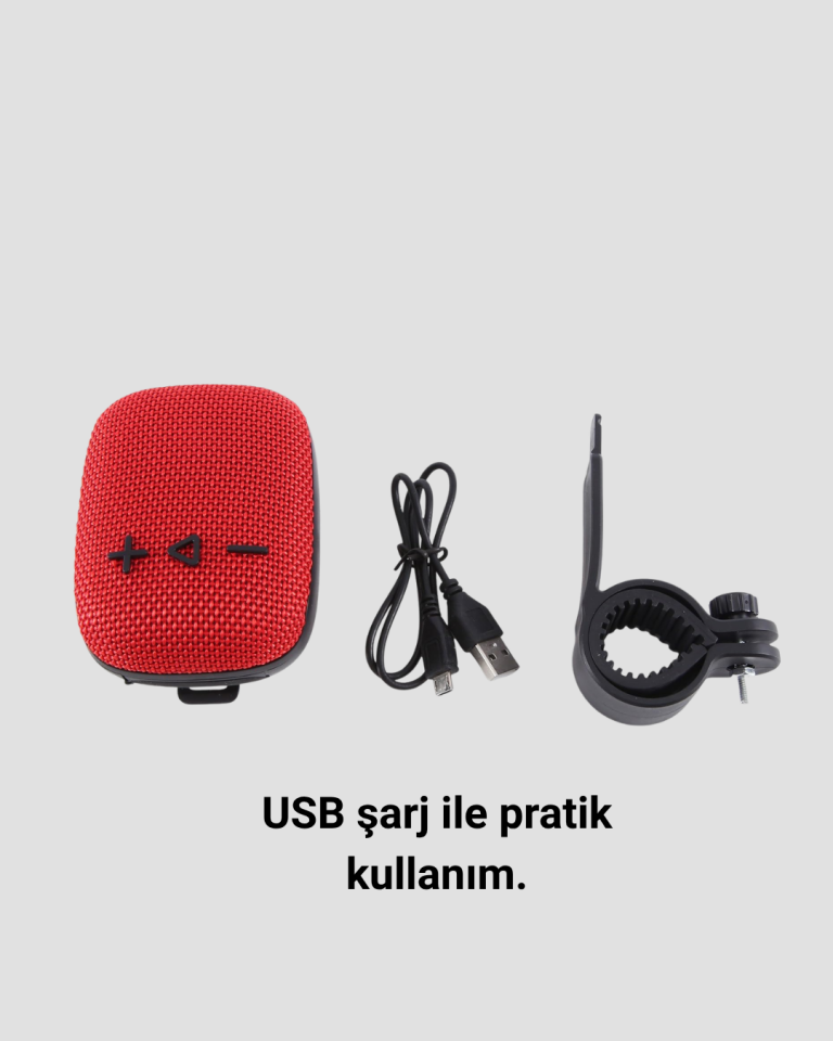 USB TF Kart ve FM Radyolu Bluetooth Hoparlör 5W - Lisinya