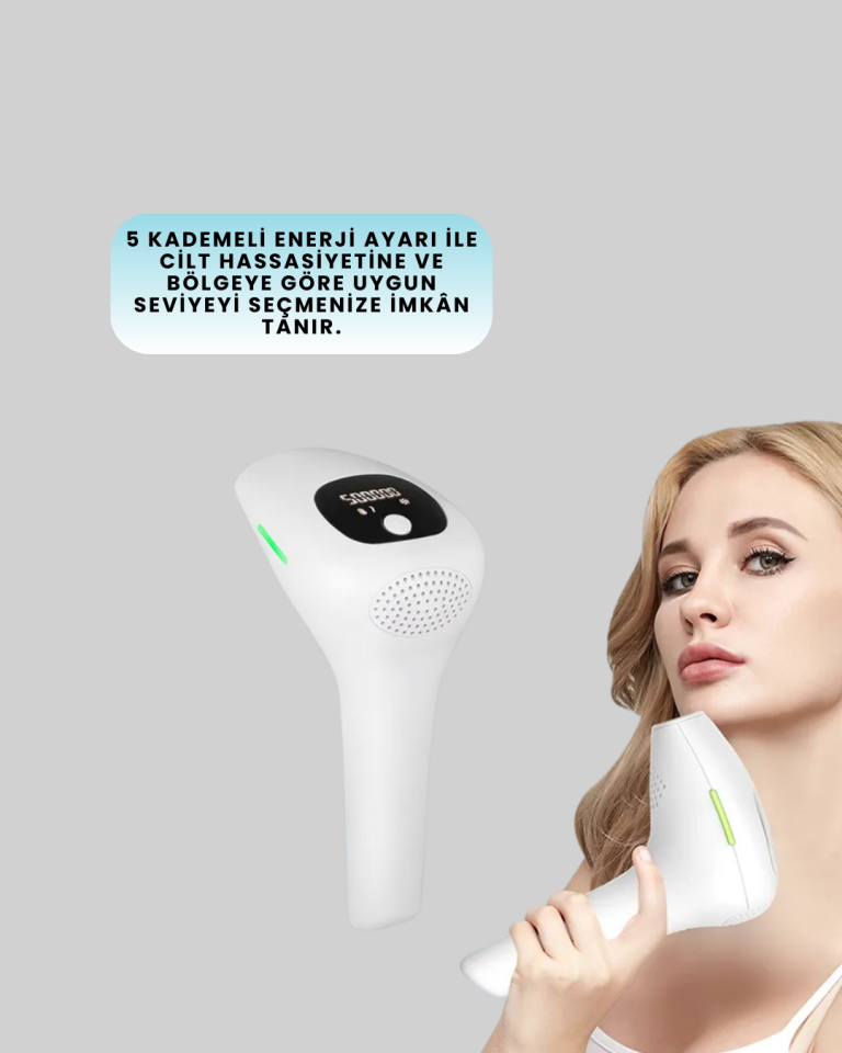 Hasuba IPL Lazer Epilasyon Cihazı HS-262 Kadın ve Erkek İçin - Lisinya