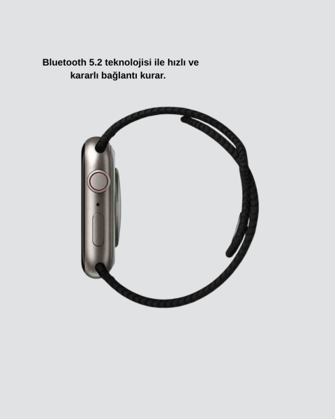 Kablosuz Şarjlı Akıllı Saat Bluetooth Arama Bildirim Destekli Uzun Pil Ömürlü - Lisinya