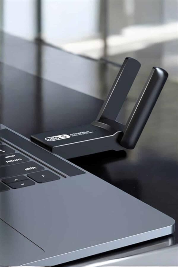 Wifi Adaptör Çift Bantlı Kablosuz Wifi Adaptörü - Lisinya
