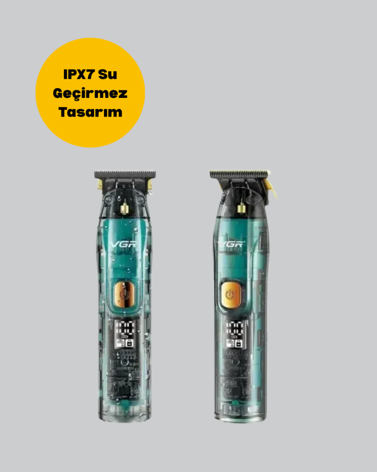 VGR V-695 Profesyonel Tıraş Makinesi Seramik Bıçaklı Turbo Güçlü Motor - Lisinya