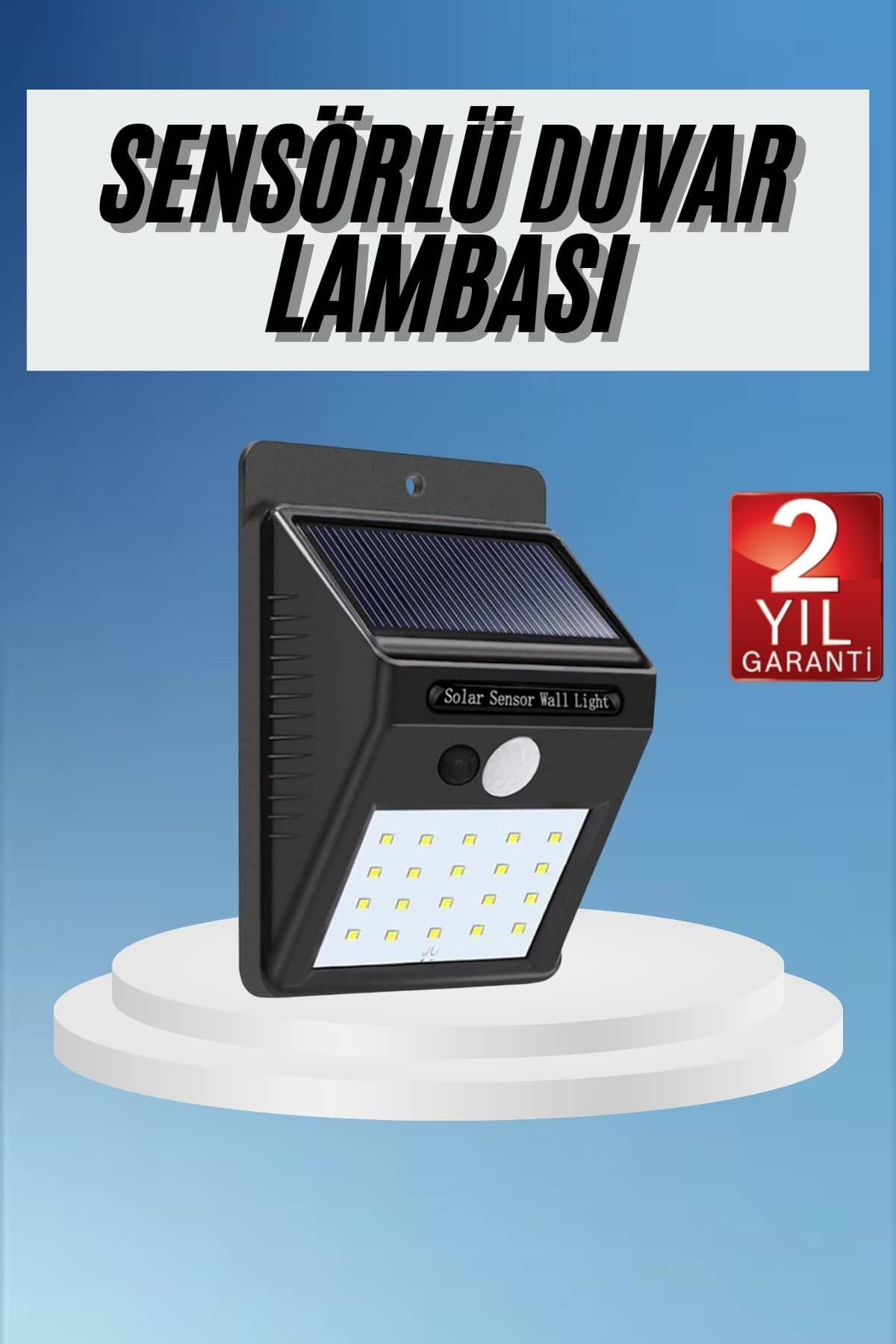 Dekoratif Lamba Güneş Enerjili Aydınlatma Dış Mekan Lambası - Lisinya