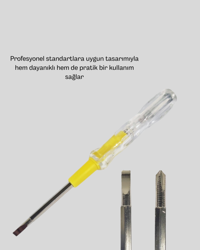 Profesyonel Neon Test Kalemi - Lisinya