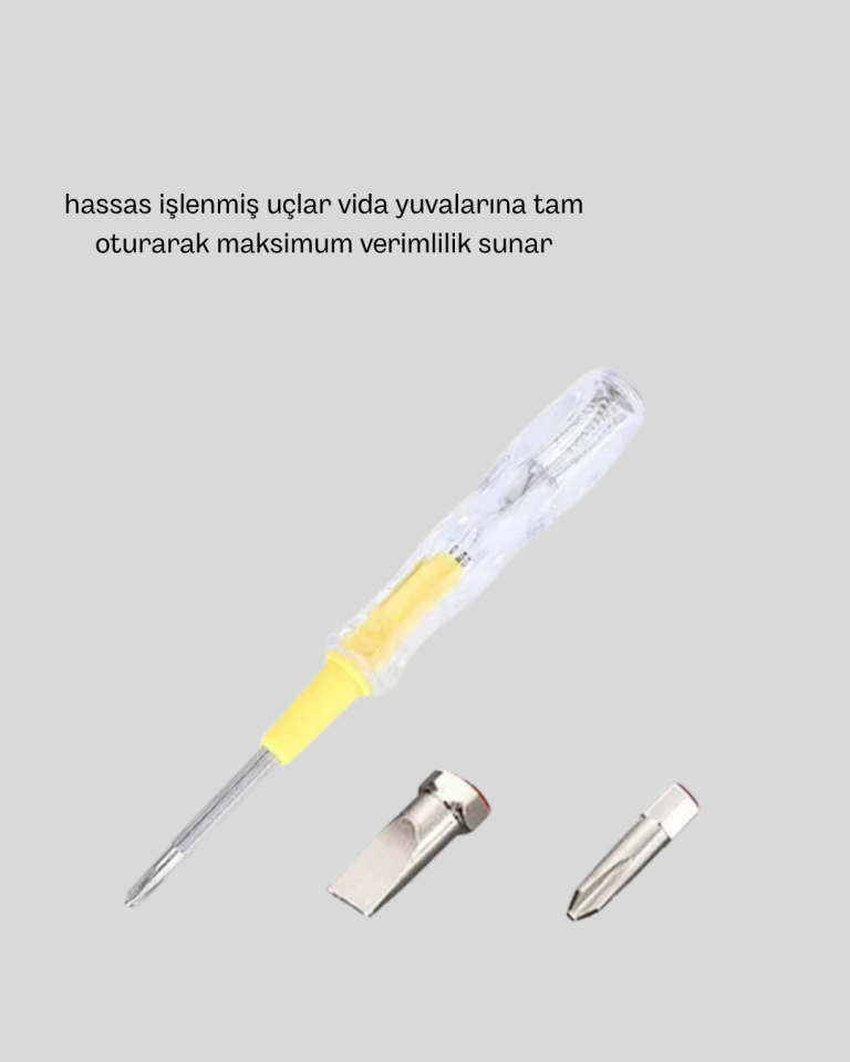 Profesyonel Neon Test Kalemi - Lisinya