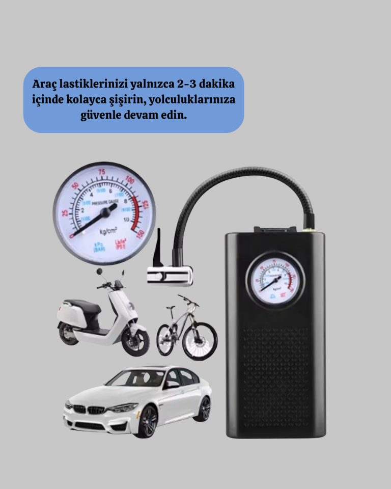 Elektrikli Lastik Pompası - Lisinya