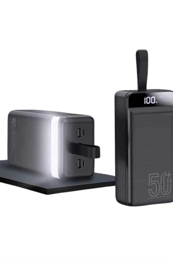 Powerbank Çoklu Şarj Girişi 50.000 Mah Taşınabilir Dijital Göstergeli - Lisinya