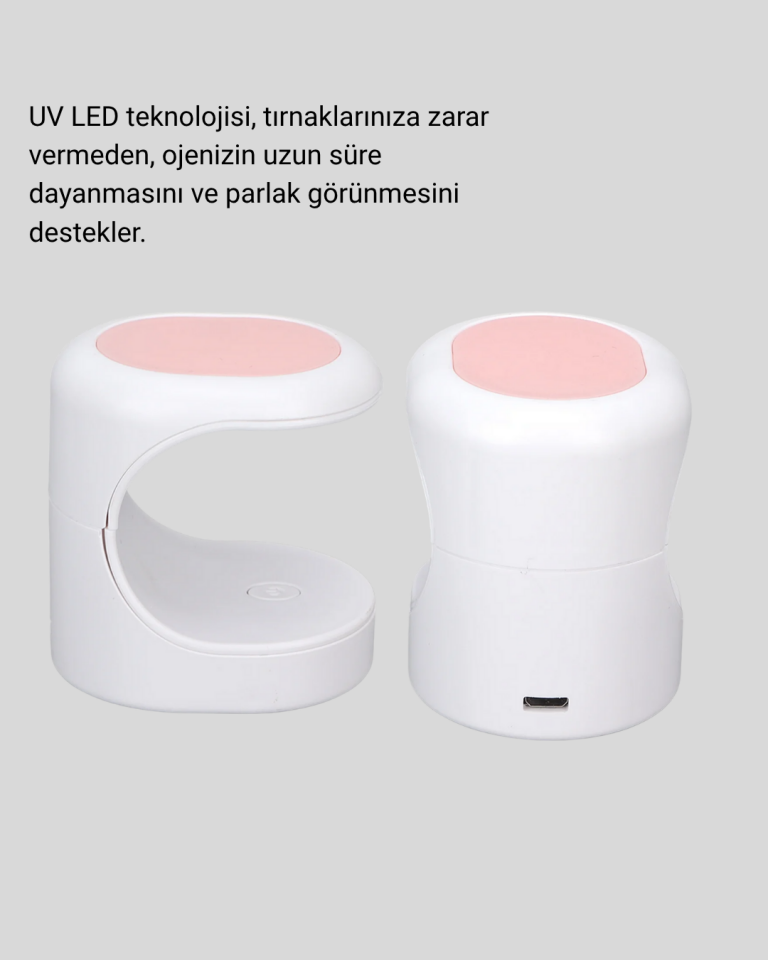 Mini Oje Kurutma Cihazı 16W LED UV Hızlı Kurutma Taşınabilir Kompakt - Lisinya
