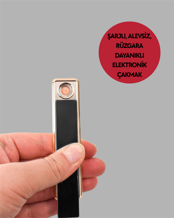 Kamp ve Dış Mekanlara Uygun Elektronik Çakmak – Güçlü Batarya, Çevre Dostu - Lisinya
