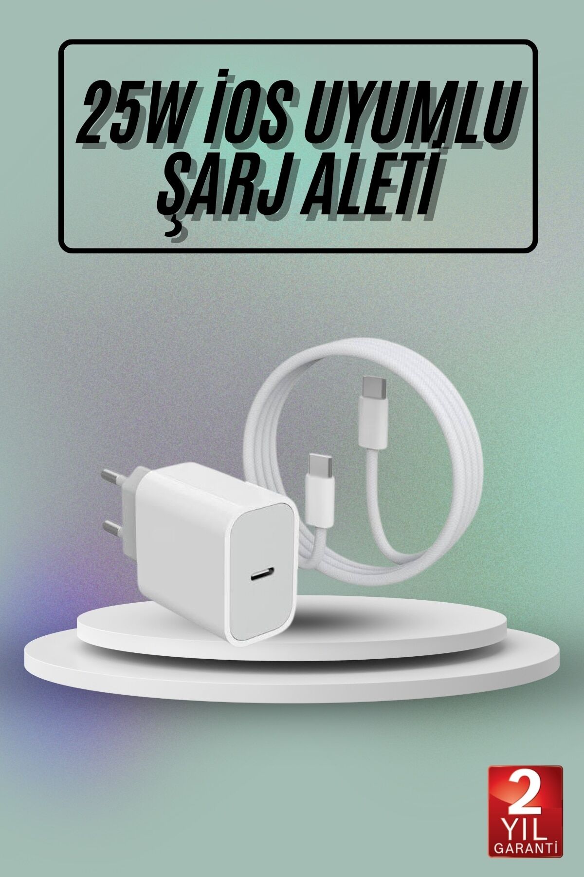 Hızlı Şarj Güç Adaptörü Şarj Aleti İOS Uyumlu 15/Pro/Pro Max - Lisinya