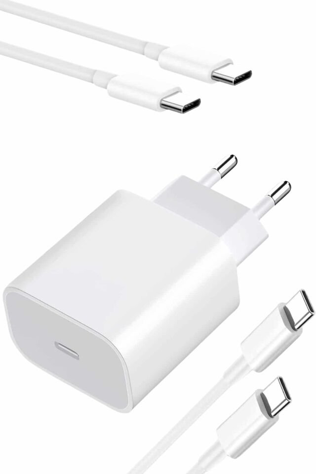 Hızlı Şarj Güç Adaptörü Şarj Aleti İOS Uyumlu 15/Pro/Pro Max - Lisinya