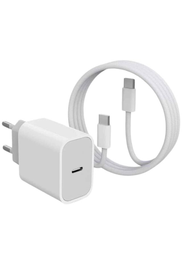 Hızlı Şarj Güç Adaptörü Şarj Aleti İOS Uyumlu 15/Pro/Pro Max - Lisinya