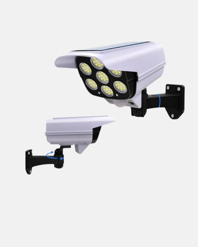 YamanHobi 5 Eksen Ayarlı Solar PIR Sensörlü Güvenlik Lambası IP66