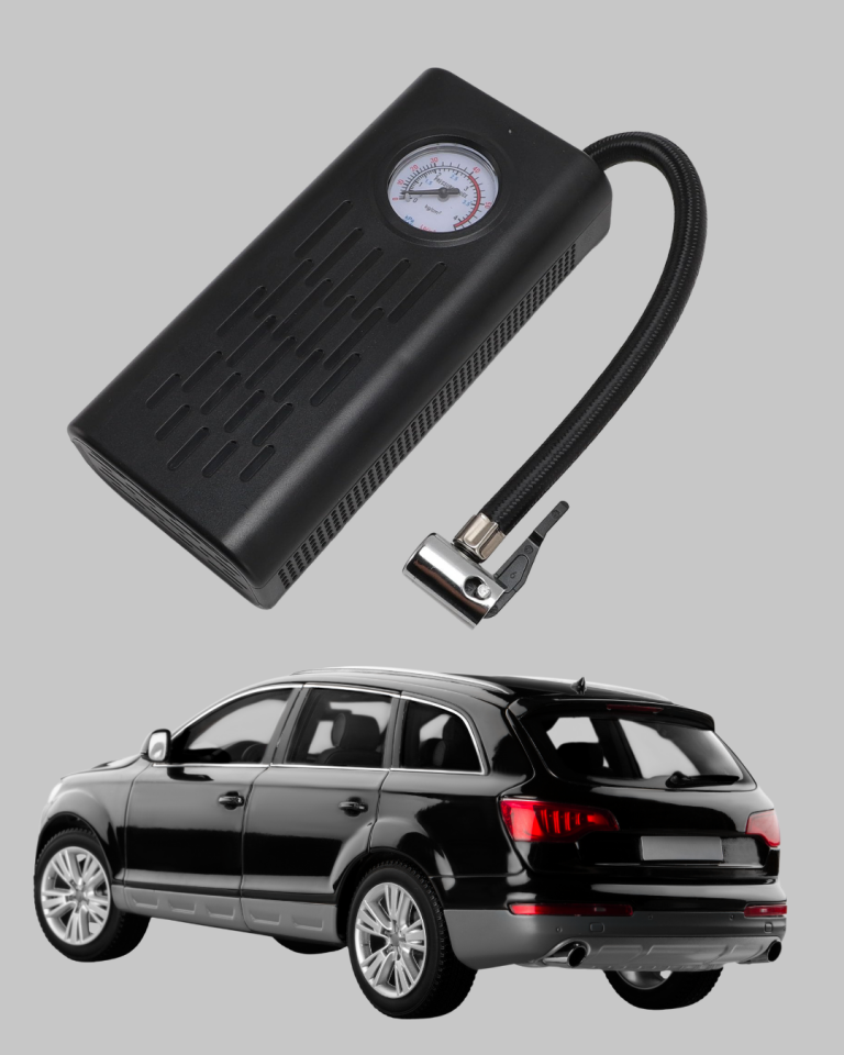 Elektrikli Hava Kompresörü Type-C USB Şarjlı Çok Fonksiyonlu Lastik Pompası - Lisinya