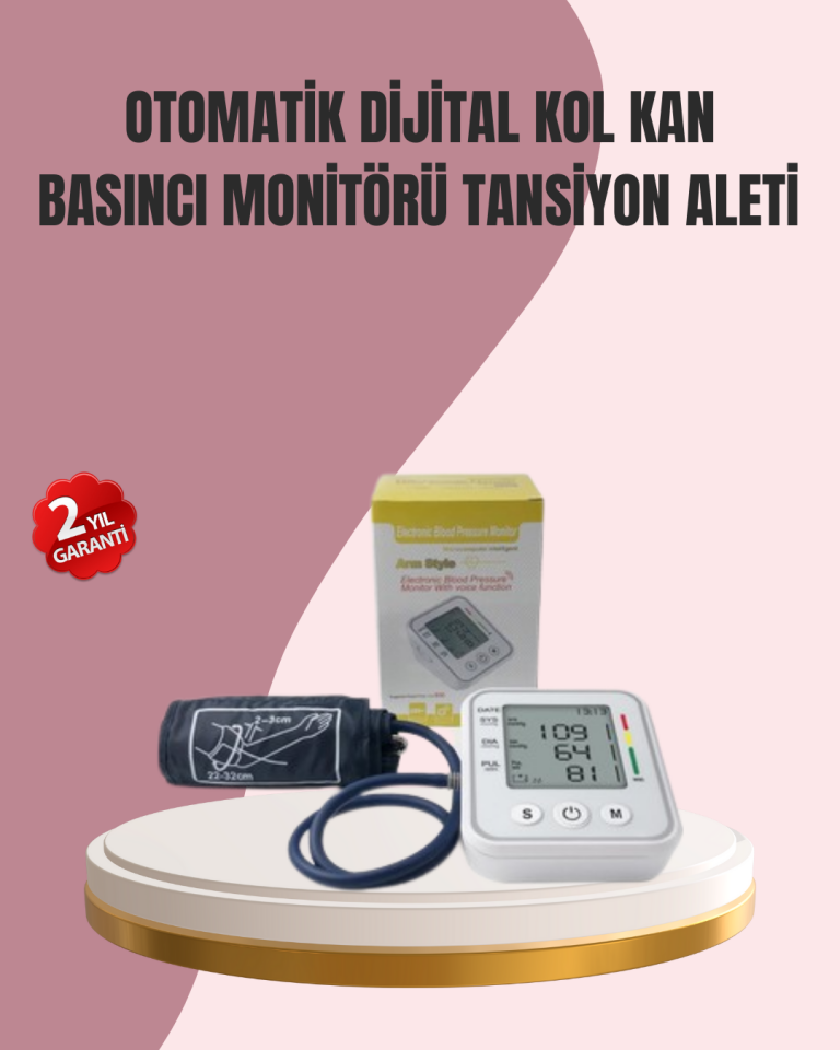 Yüksek Hassasiyetli Dijital Tansiyon Ölçer - Lisinya