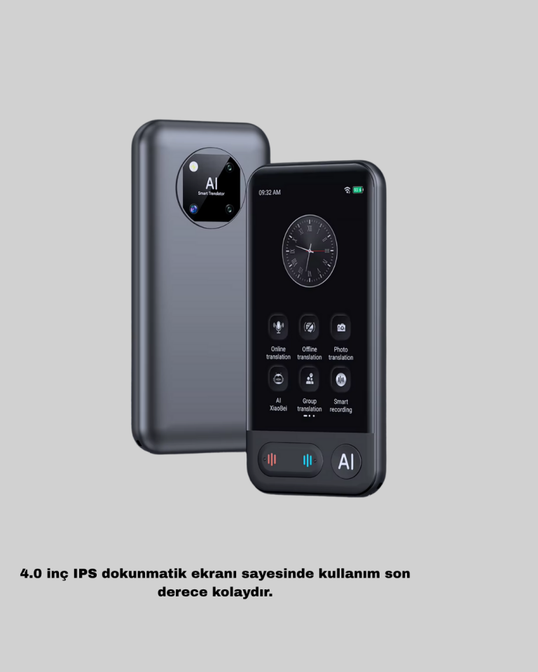 Akıllı Taşınabilir Tercüman – 17 Çevrimdışı, 139 Çevrimiçi Dil Desteği - Lisinya