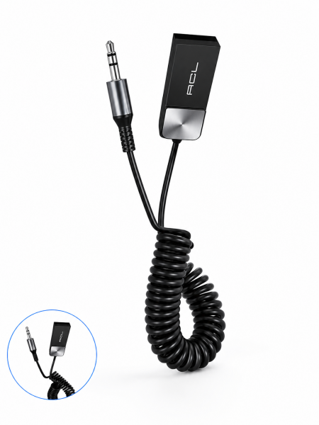 USB AUX Bluetooth Adaptörü Kablosuz Ses Aktarım Cihazı