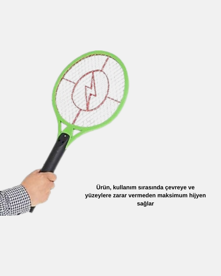 Pil ile Çalışan Elektronik Sinek Öldürücü – Çocuk ve Evcil Hayvan Dostu Tasarım - Lisinya