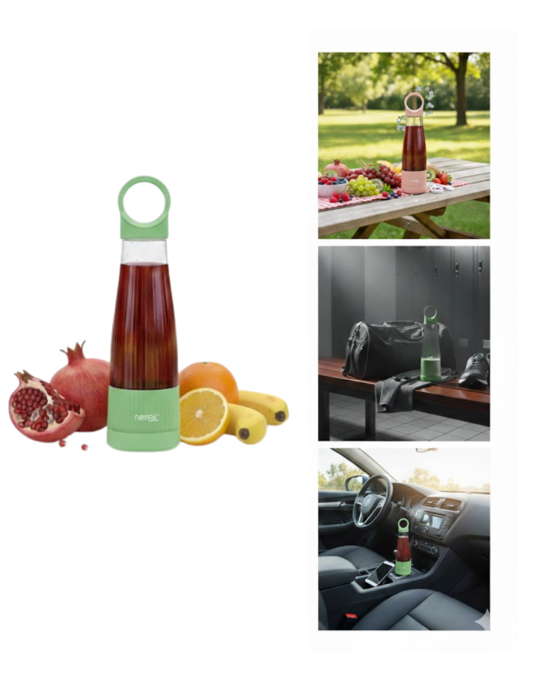 400 ml Kapasiteli Pratik Taşınabilir Meyve Blender - Lisinya