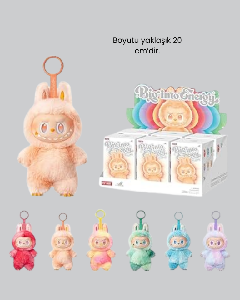 Labubu Koleksiyonluk Peluş Oyuncak – Yumuşak Kumaşlı, Dekoratif Tasarım, Hediyelik - Lisinya