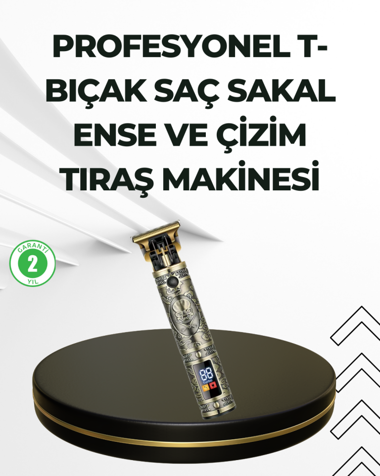 Su Geçirmez Daling Saç ve Sakal Tıraş Makinesi - Lisinya