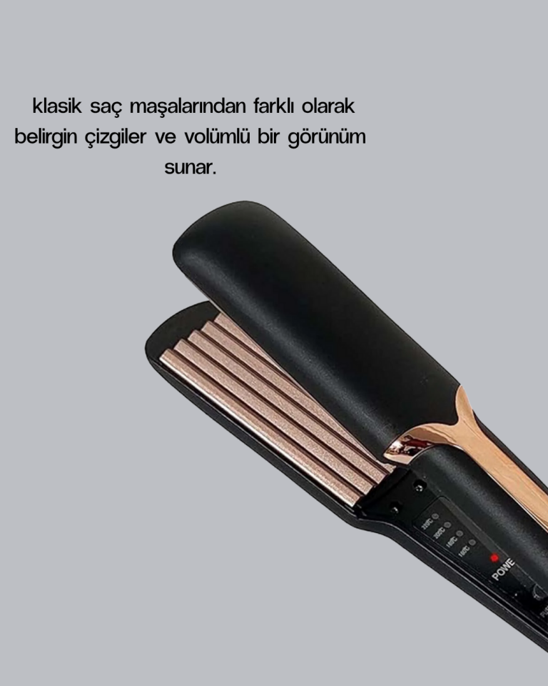 Tost Model Saç Maşası 220°C Hızlı Isınan - Lisinya
