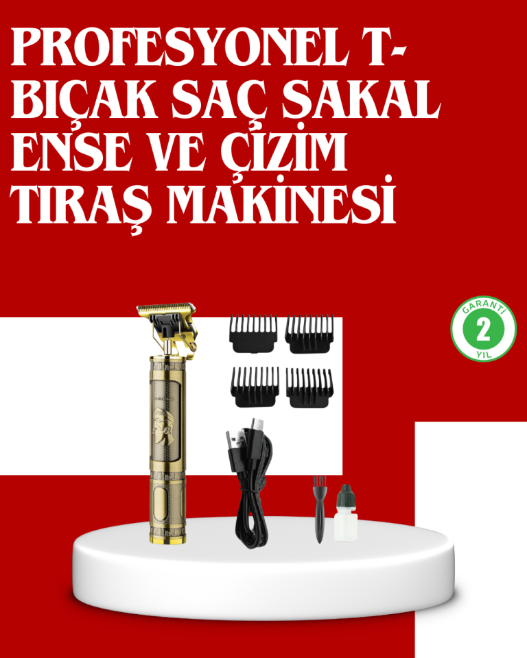 Daling Profesyonel Tıraş Makinesi Islak ve Kuru Kullanım - Lisinya
