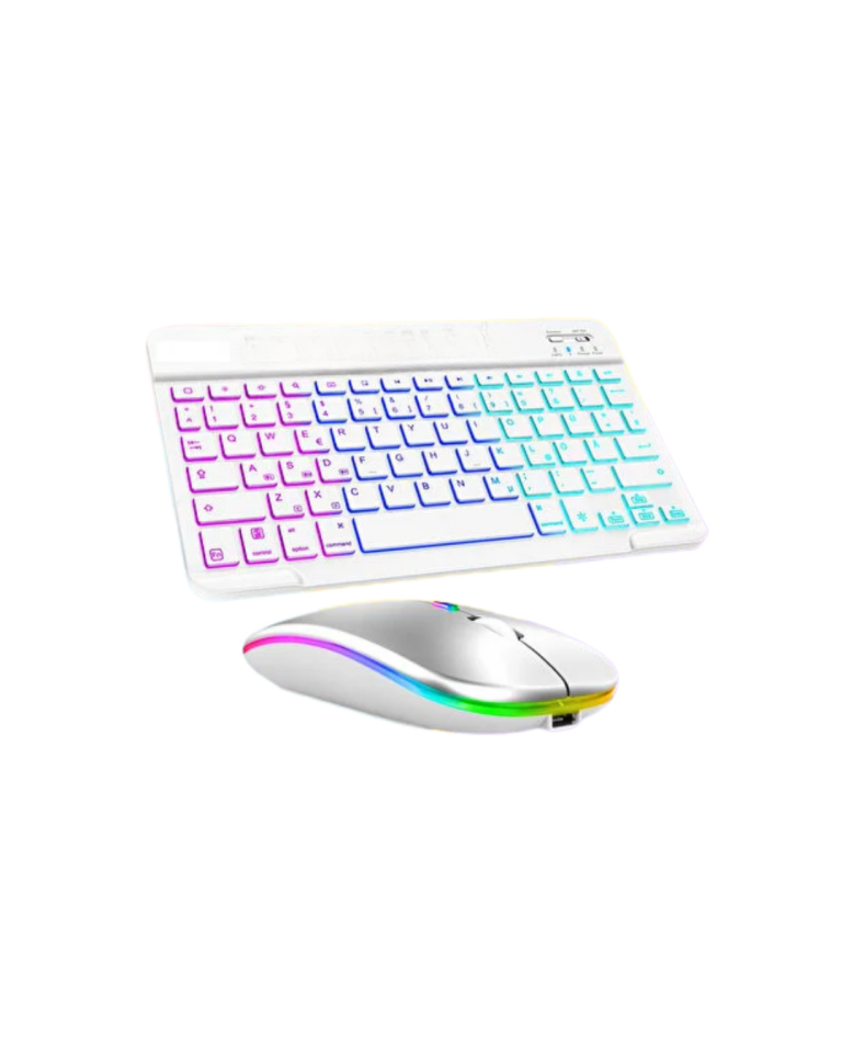 Kablosuz Aydınlatmalı Klavye Mouse Seti Türkçe Q Tuş Dizilimi - Lisinya