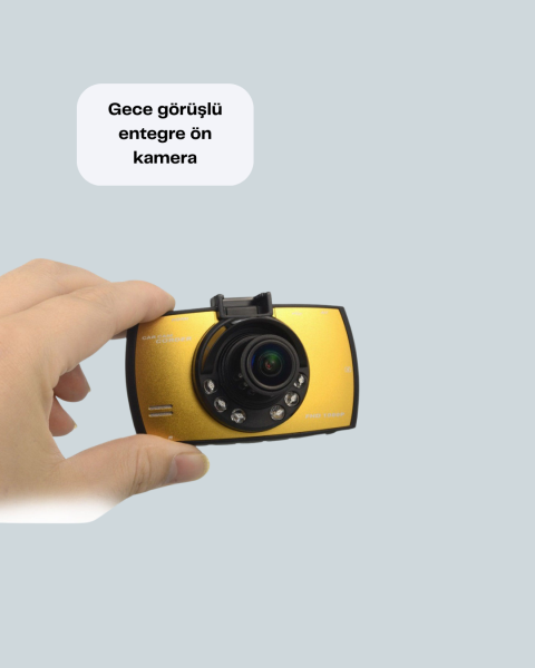 Araç Ön Kamera Full HD Kayıt ve G Sensor Özellikli - Lisinya