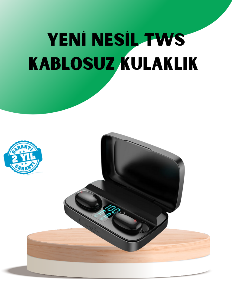 Yüksek Ses Kaliteli A10s TWS Bluetooth 5.0 Kablosuz Kulaklık - Lisinya