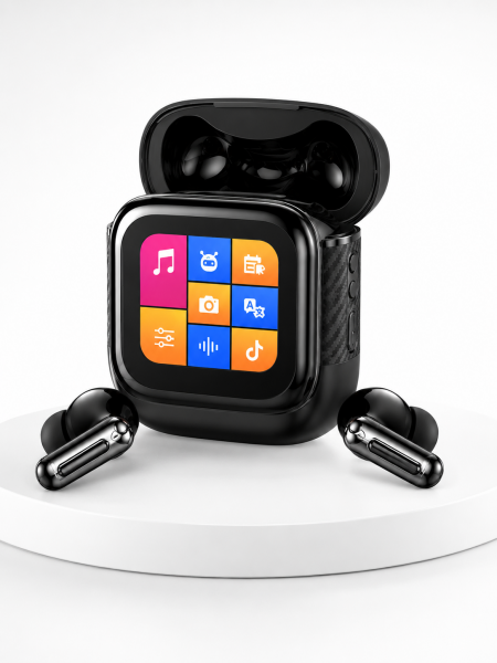 AI Destekli Dokunmatik Ekranlı Kablosuz Bluetooth Kulaklık - Lisinya