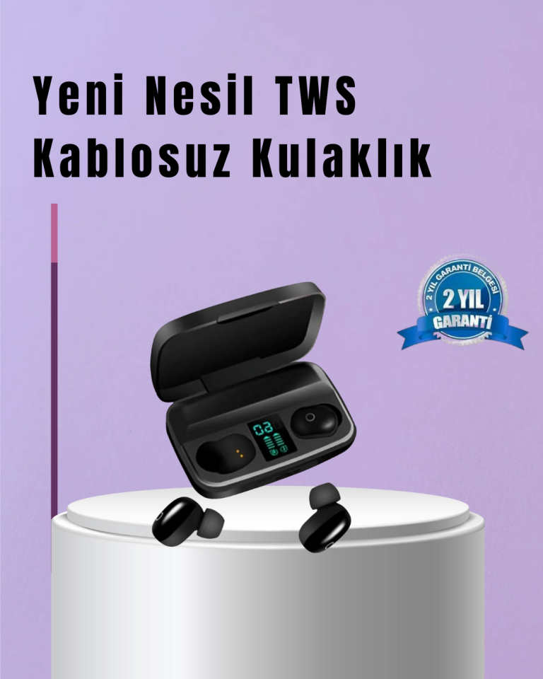 22 Kez Şarj İmkanı Sunan A10s TWS Bluetooth Stereo Kulaklık - Lisinya