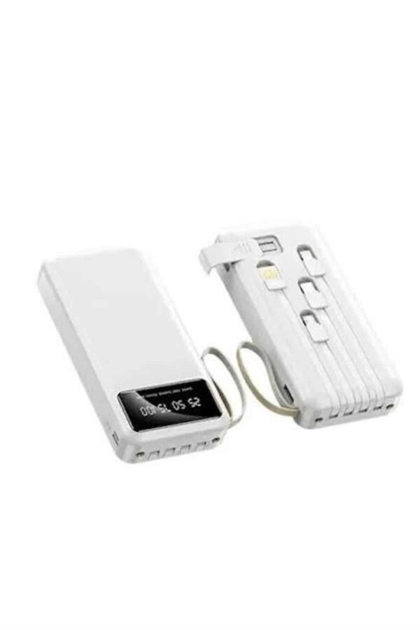 YamanHobi 20000 mAh Powerbank 4 Çıkışlı Hızlı Şarjlı Taşınabilir Şarj Cihazı Siyah