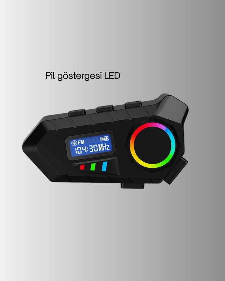 YamanHobi Bluetooth 5.4 Hoparlör IP65 500 mAh Type-C FM Radyolu Siyah