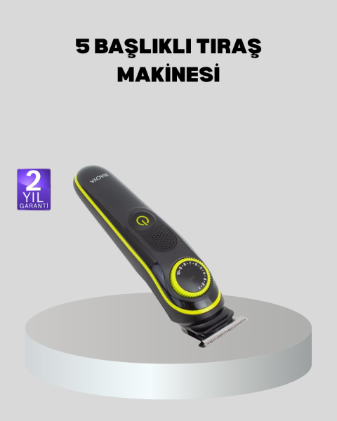 Erkek Bakım Seti – Kablosuz Şarjlı Tıraş Makinesi, Su Geçirmez ve Sessiz Motorlu - Lisinya