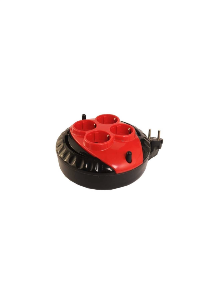 Mini Kablolu Makara 4'lü 3mt (3X1,5CM)(1 ADET) ( Lisinya )