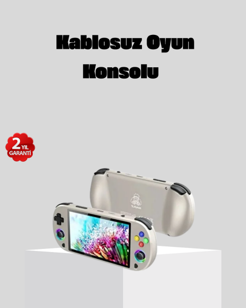 5 İnç IPS Ekranlı Retro Oyun Konsolu – 6 Saat Kesintisiz Oyun Deneyimi