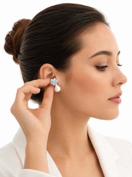 Küpeli Kablosuz Kulaklık Yeni Nesil Bluetooth Teknolojisi - Lisinya