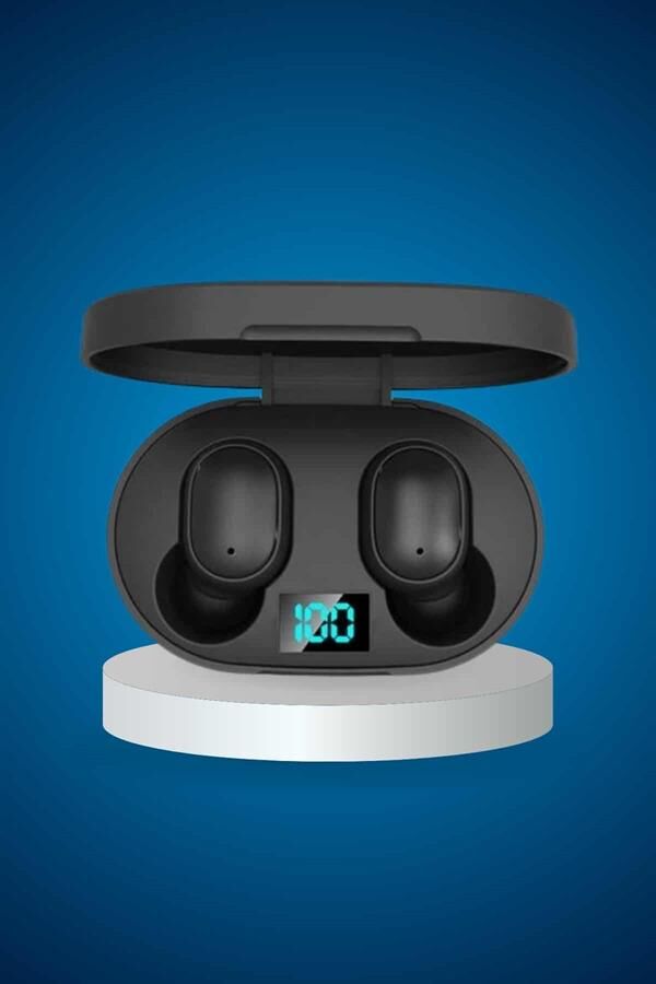Çift Bluetooth Kulaklık Dokunmatik Kontrol Kulak İçi Mikrofonlu Kablosuz Kulaklık