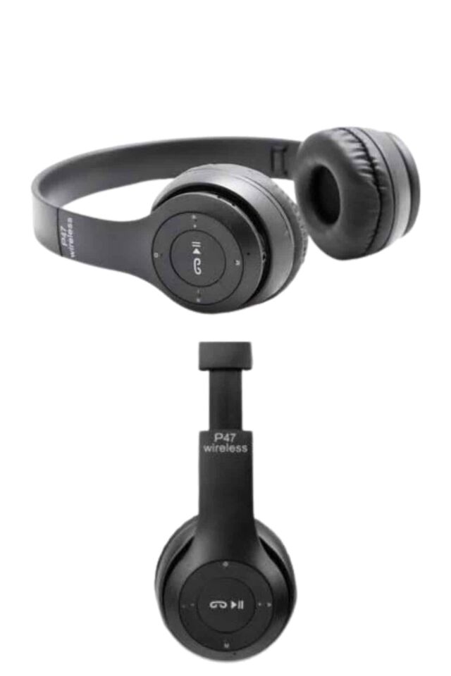 Wireless 5.0 Bluetooth Kablosuz Kulaklık ANC Özellikli Kulak Üstü Ayarlanabilir - Lisinya