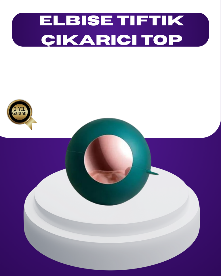 Elbise Tiftik Çıkarıcı Top – Yeniden Kullanılabilir ve Yıkanabilir - Lisinya