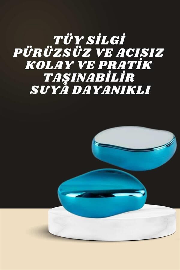 Crystal Eraser Epilasyon Aleti ve Titreşimli Yüz Temizleme Masaj Aleti - Lisinya