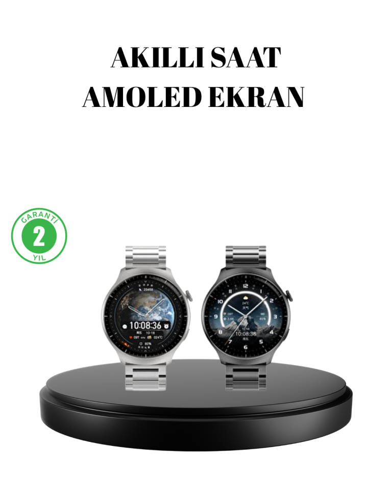 Akıllı Saat NFC – Bluetooth Arama ve Kablosuz Şarj Özellikli - Lisinya