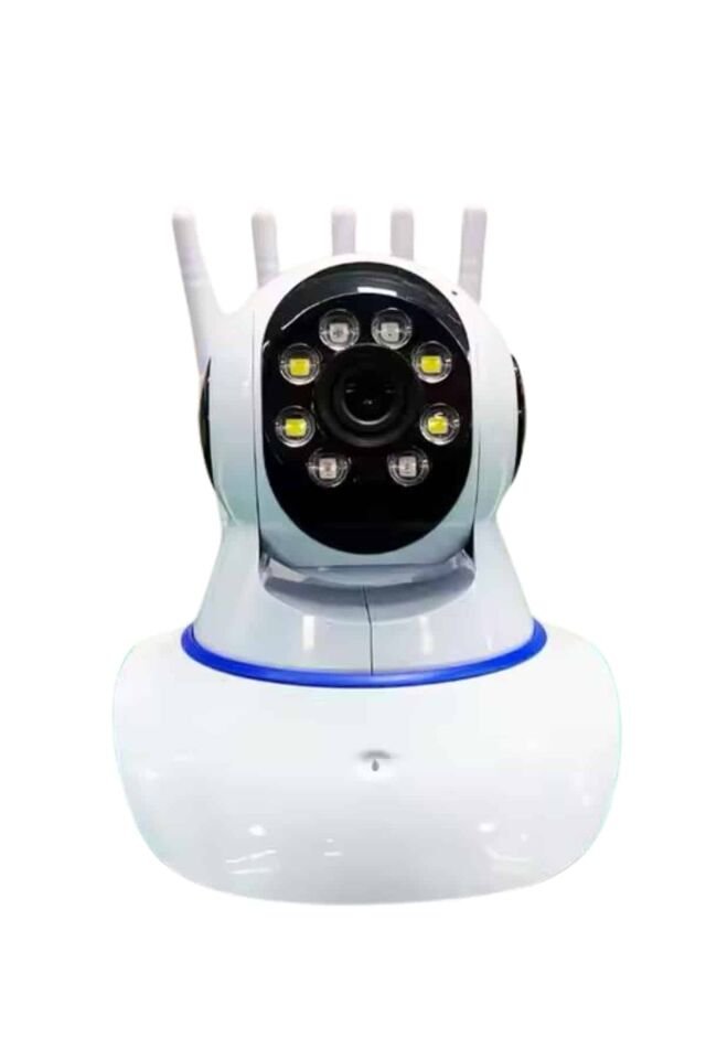 LED Aydınlatmalı 5 Antenli Motorlu 1080P Wifi Kamera Sensörlü - Lisinya