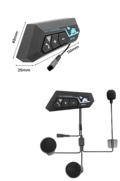 Yeni Nesil Dinleme Ve Konuşma Özellikli Intercom Kask Kulaklığı 5.0 Bluetooth - Lisinya
