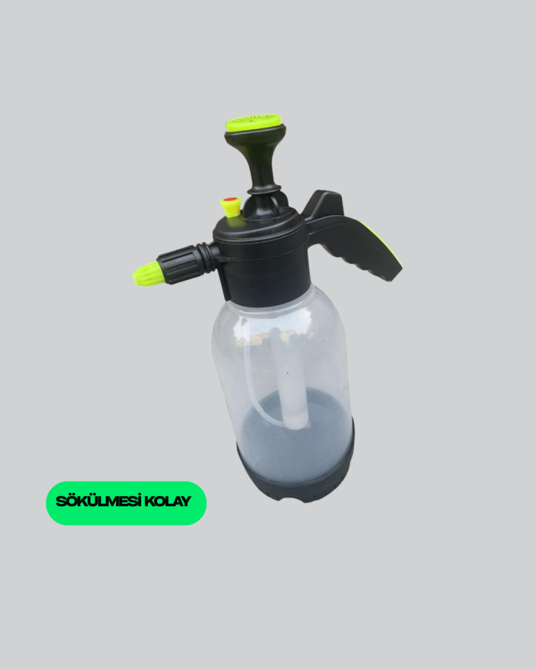 Köpük Püskürtücü 2 Litre Dayanıklı Manuel Basınçlı Yıkama Şişesi - Lisinya