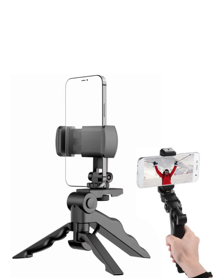 Katlanabilir Telefon Standı Mini Tripod Masaüstü Video Çekim Tutucu - Lisinya