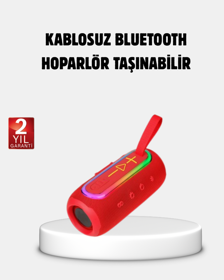 Yeni Nesil Bluetooth Taşınabilir Hoparlör – Enerji Tasarruflu, Yüksek Ses Kaliteli - Lisinya