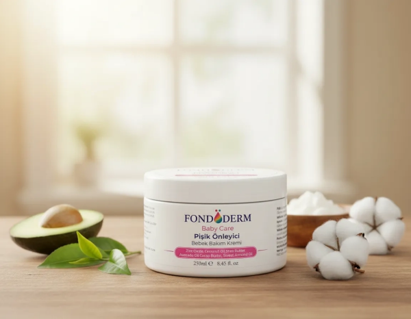 Bebek Pişik Kremi Çinko Oksit ve Lanolin İçerikli Bariyer Krem Yoğun Onarıcı Cilt Bakım Kremi ( Lisinya )