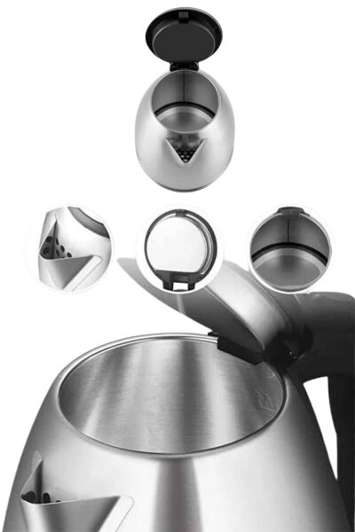 Çelik Su Isıtıcı Kettle Dayanıklı Paslanmaz Çelik Uzun Ömürlü - Lisinya